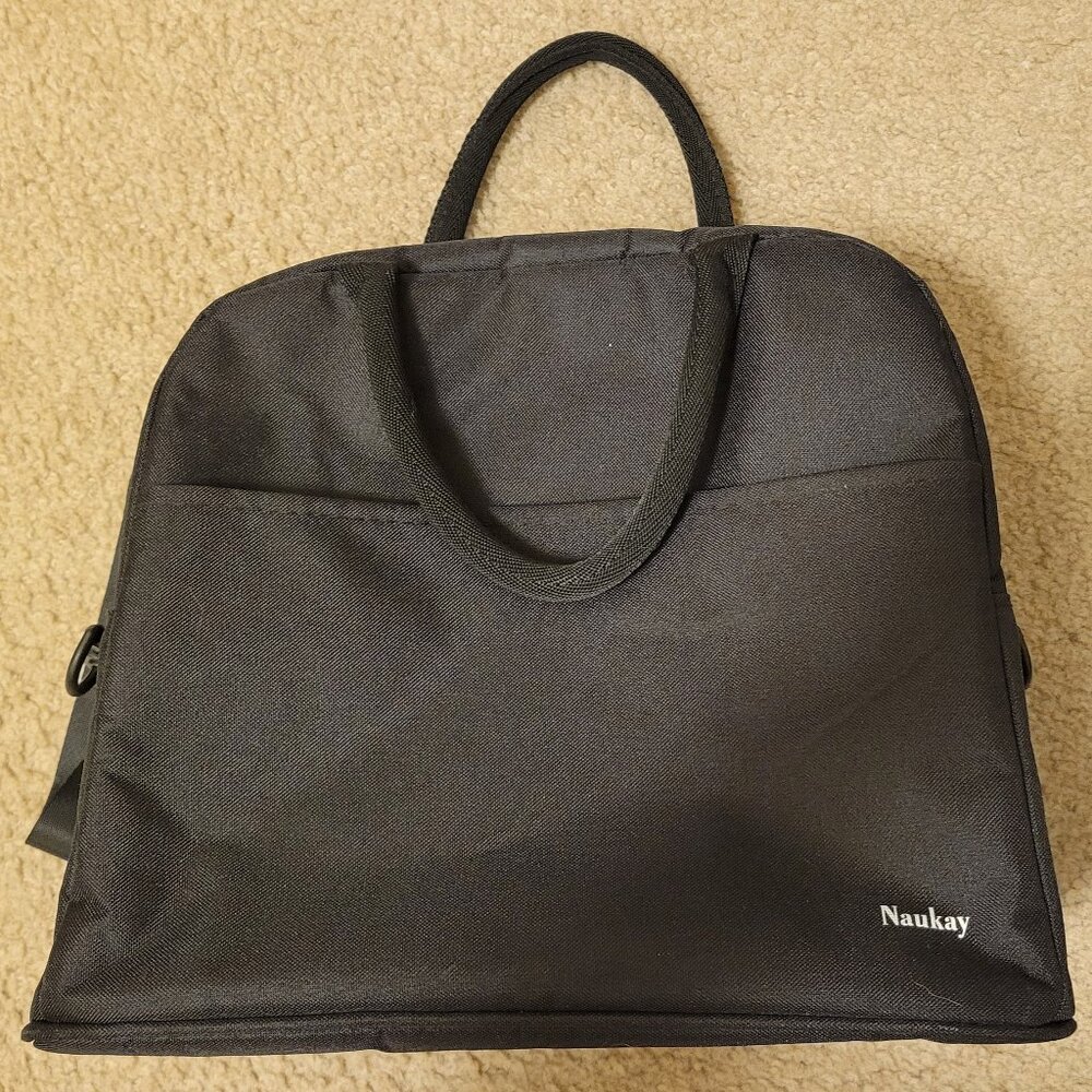 Black Insulated Lunch Bag